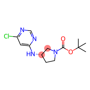 (S)-3-(6-氯-嘧啶-4-基氨基)-吡咯烷-1-羧酸叔丁基酯