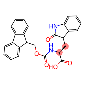 (2S)-2-((((9H-芴-9-基)甲氧基)羰基)氨基)-3-(2-氧代吲哚啉-3-基)丙酸