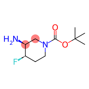 (3S,4R)-3-Amino-4-fluoro-piperidine-1-carboxylic acid tert-butyl ester