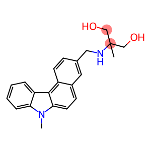1,3-Propanediol, 2-methyl-2-[[(7-methyl-7H-benzo[c]carbazol-3-yl)methyl]amino]-