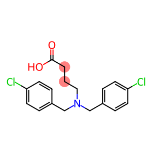 Butanoic acid,4-[bis[(4-chlorophenyl)methyl]amino]-