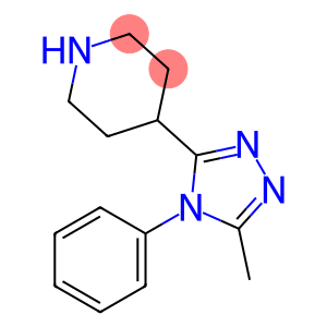 4-(5-Methyl-4-phenyl-4H-1,2,4-triazol-3-yl)piperidine