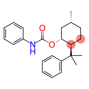 Cyclohexanol, 5-methyl-2-(1-methyl-1-phenylethyl)-, phenylcarbamate, [1R-(1α,2β,5α)]- (9CI)