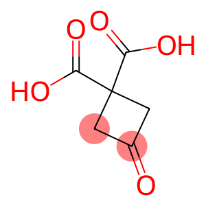 1,1-Cyclobutanedicarboxylic acid, 3-oxo-