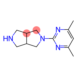 Pyrrolo[3,4-c]pyrrole, 2-(4,6-dimethyl-2-pyrimidinyl)octahydro-