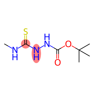 Hydrazinecarboxylic acid, 2-[(methylamino)thioxomethyl]-, 1,1-dimethylethyl ester