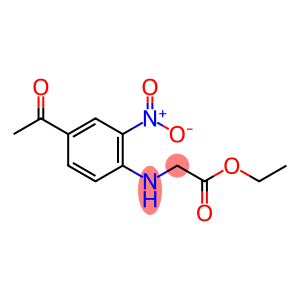 N-(4-乙酰基-2-硝基苯基)甘氨酸乙酯