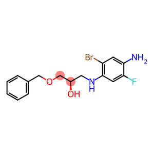 (2R)-1-(4-amino-2-bromo-5-fluoroanilino)-3-phenylmethoxypropan-2-ol