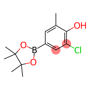 2-Chloro-6-methyl-4-(4,4,5,5-tetramethyl-1,3,2-dioxaborolan-2-yl)phenol