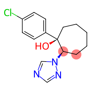 4-chlorophenyl-2-(1H-1,2,4-triazol-yl)cycloheptanol