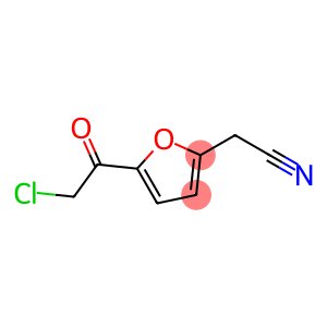 2-Furanacetonitrile, 5-(chloroacetyl)- (9CI)