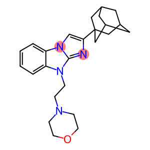 2-(1-adamantyl)-9-[2-(4-morpholinyl)ethyl]-9H-imidazo[1,2-a]benzimidazole