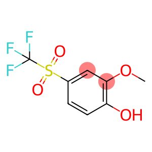 Phenol, 2-methoxy-4-[(trifluoromethyl)sulfonyl]-