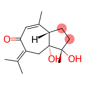 (1S)-1β,8aβ-Dihydroxy-1,4-dimethyl-7-isopropylidene-1,2,3,3a,8,8a-hexahydroazulen-6(7H)-one