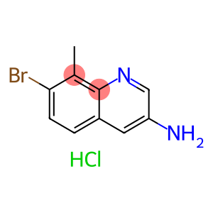 3-Amino-7-bromo-8-methylquinoline dihydrochloride