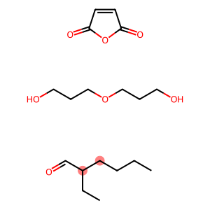 Hexanal, 2-ethyl-, polymer with 2,5-furandione and oxybis[propanol]