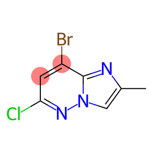 8-bromo-6-chloro-2-methylimidazo[1,2-b]pyridazine