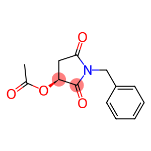 2,5-Pyrrolidinedione,3-(acetyloxy)-1-(phenylmethyl)-, (3S)-