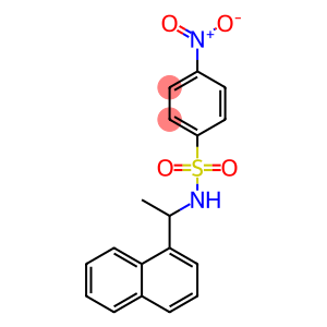 N-[1-(1-Naphthalenyl)ethyl]-4-nitrobenzenesulfonamide