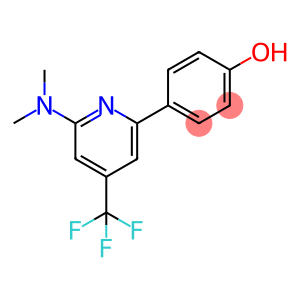 Phenol, 4-[6-(dimethylamino)-4-(trifluoromethyl)-2-pyridinyl]-