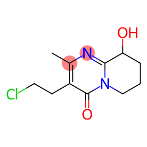 3-(2-Chloroethyl)-6,7,8,9-tetrahydro-9-hydroxy-2-methyl-4H-pyrido[1,2-a]pyrimidin-4-one