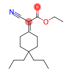 CYANO-(4,4-DIPROPYL-CYCLOHEXYLIDENE)-ACETIC ACID ETHYL ESTER