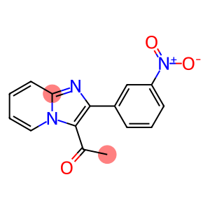 Ethanone, 1-[2-(3-nitrophenyl)imidazo[1,2-a]pyridin-3-yl]-