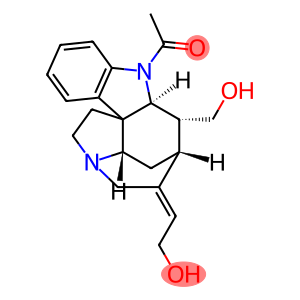 (19E)-1-Acetyl-19,20-didehydrocuran-17,18-diol