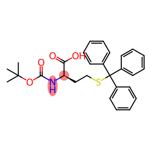 D-Homocysteine, N-[(1,1-dimethylethoxy)carbonyl]-S-(triphenylmethyl)-