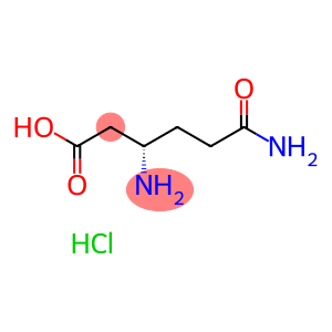 (3R)-3,6-diamino-6-oxohexanoic acid