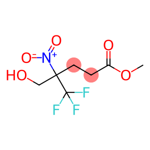 5,5,5-Trifluoro-4-hydroxymethyl-4-nitro-pentanecarboxylic acid methyl ester