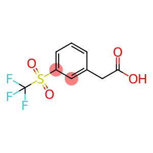 3-(Trifluoromethylsulfonyl)phenylacetic acid