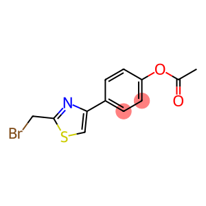 4-(4-Acetoxyphenyl)-2-(bromomethyl)thiazole, 97%