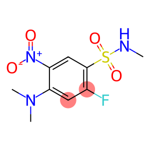 4-Dimethylamino-2-fluoro-N-methyl-5-nitro-benzenesulfonamide