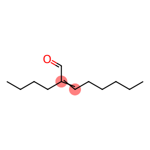 2-Butyl-2-octen-1-al