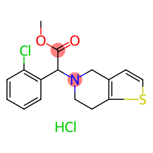 (R,S)-Methyl-2-(2-chlorophenyl)-2-(4,5,6,7-tetrahydrothino[3.2-c]pyridin-5-yl)acetatehydrochloride