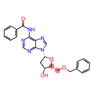 6-N-benzoyl-5'-O-benzyl-2'-deoxyadenosine