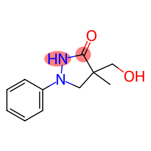 (4R)-4-(hydroxymethyl)-4-methyl-1-phenyl-3-pyrazolidinone