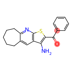 (3-amino-6,7,8,9-tetrahydro-5H-cyclohepta[b]thieno[3,2-e]pyridin-2-yl)(phenyl)methanone