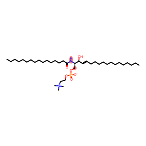 N-HEXADECANOYL-D-SPHINGOSINE-1-PHOSPHOCHOLINE