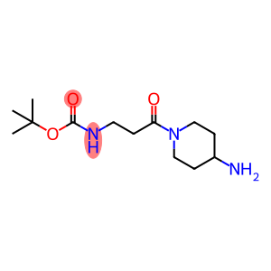 3-(BOC-氨基)-1-(4-氨基-1-哌啶基)-1-丙酮