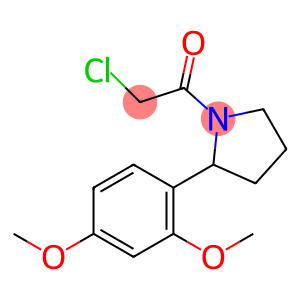 Ethanone, 2-chloro-1-[2-(2,4-dimethoxyphenyl)-1-pyrrolidinyl]-