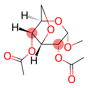 methyl 2,4-di-O-acetyl-3,6-anhydrohexopyranoside