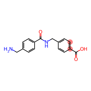 Benzoic acid, 4-[[[4-(aminomethyl)benzoyl]amino]methyl]-