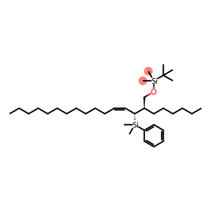 Silane, (1,1-dimethylethyl)[[3-(dimethylphenylsilyl)-2-hexyl-4-hexadecenyl]oxy]dimethyl-, [R-[R*,R*-(Z)]]- (9CI)