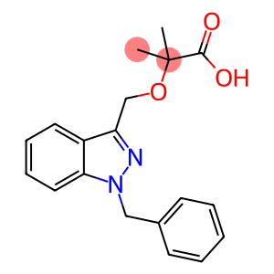 2-[(1-Benzyl-1H-indazol-3-yl)methoxy]-2-methylpropionic acid