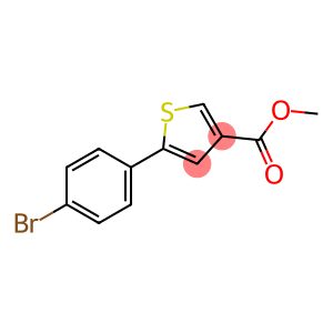 3-Thiophenecarboxylic acid, 5-(4-bromophenyl)-, methyl ester