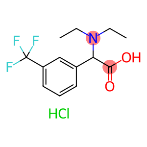 2-(diethylamino)-2-[3-(trifluoromethyl)phenyl]acetic acid hydrochloride
