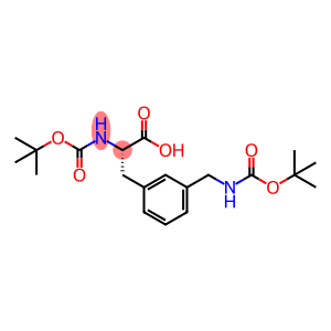 L-Phenylalanine, N-[(1,1-dimethylethoxy)carbonyl]-3-[[[(1,1-dimethylethoxy)carbonyl]amino]methyl]-