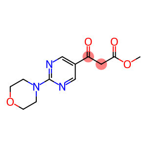 Methyl 3-(2-morpholin-4-ylpyrimidin-5-yl)-3-oxopropanoate